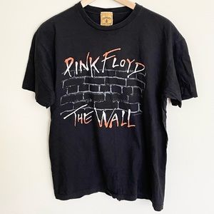 Pink Floyd The Wall Graphic Black T Shirt Tee Mens size Large Rockware